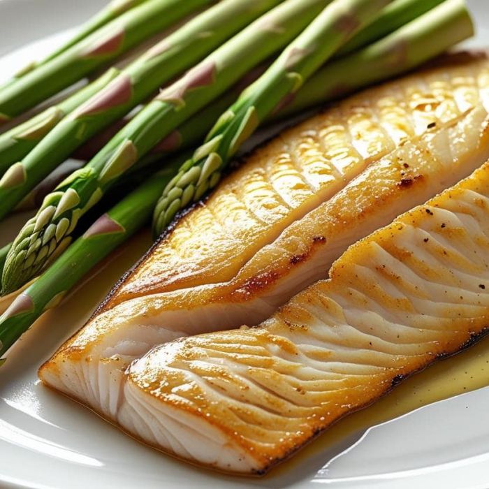 Tilapiafilet met Groene Asperges